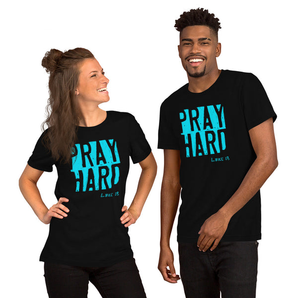 ivanguaderramaonlinestores T-Shirt– Pray Unisex Hard
