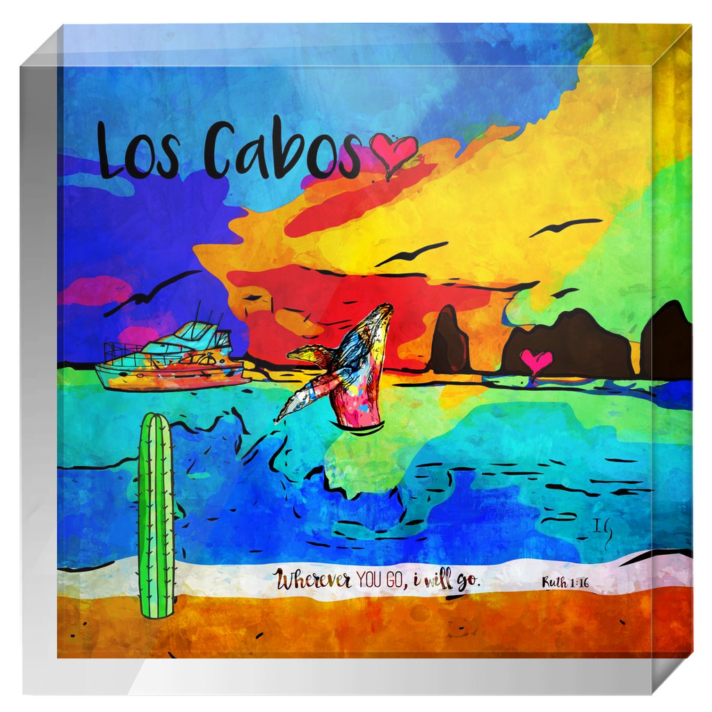 LOS CABOS ACRYLIC BLOCK