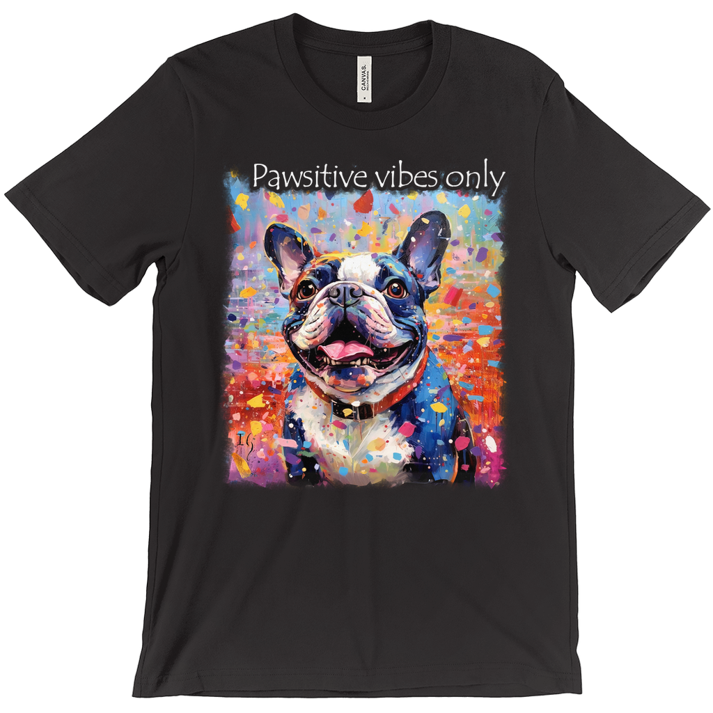 Joie De Vivre - Playful Frenchie - T-Shirts