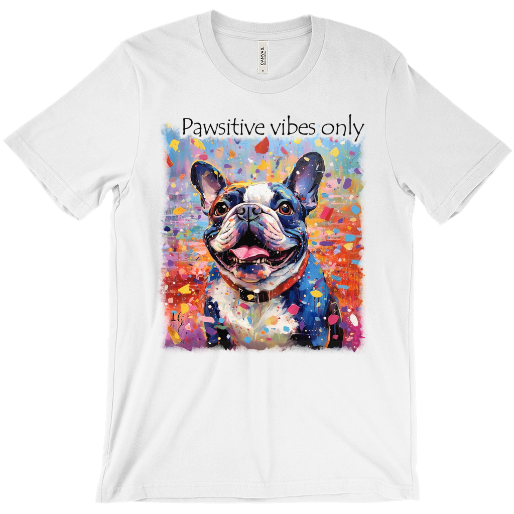 Joie De Vivre - Playful Frenchie - T-Shirts