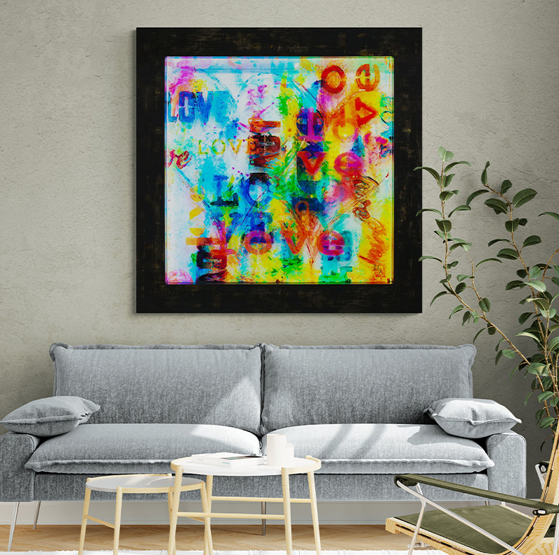 I Love You 1000 Times - LIMITED EDITION Acrylic & Led