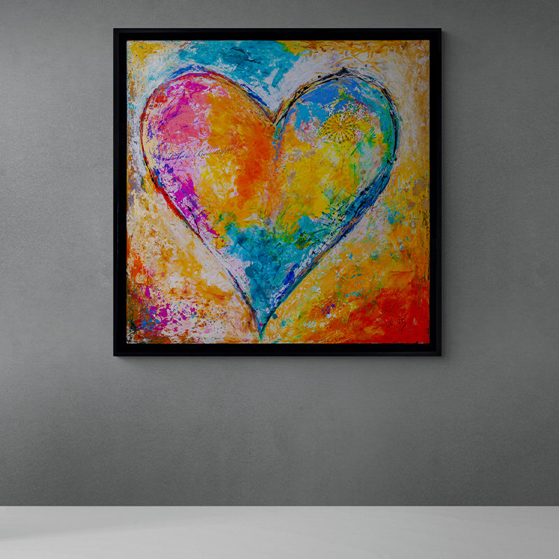 Blue Heart Painting Watercolor Original Art Coral Painting Love Art One of a store kind Love You Gift Heart Original Painting Birthday Gifts