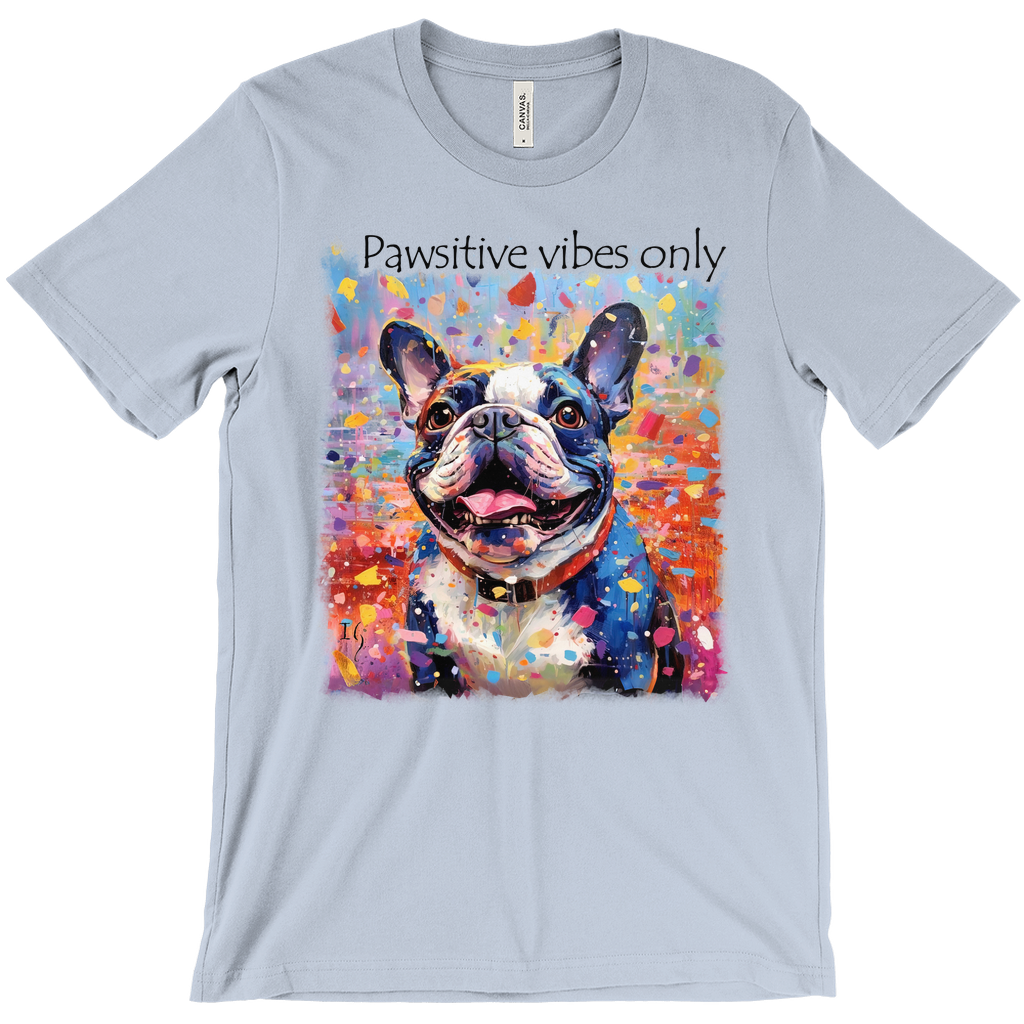 Joie De Vivre - Playful Frenchie - T-Shirts