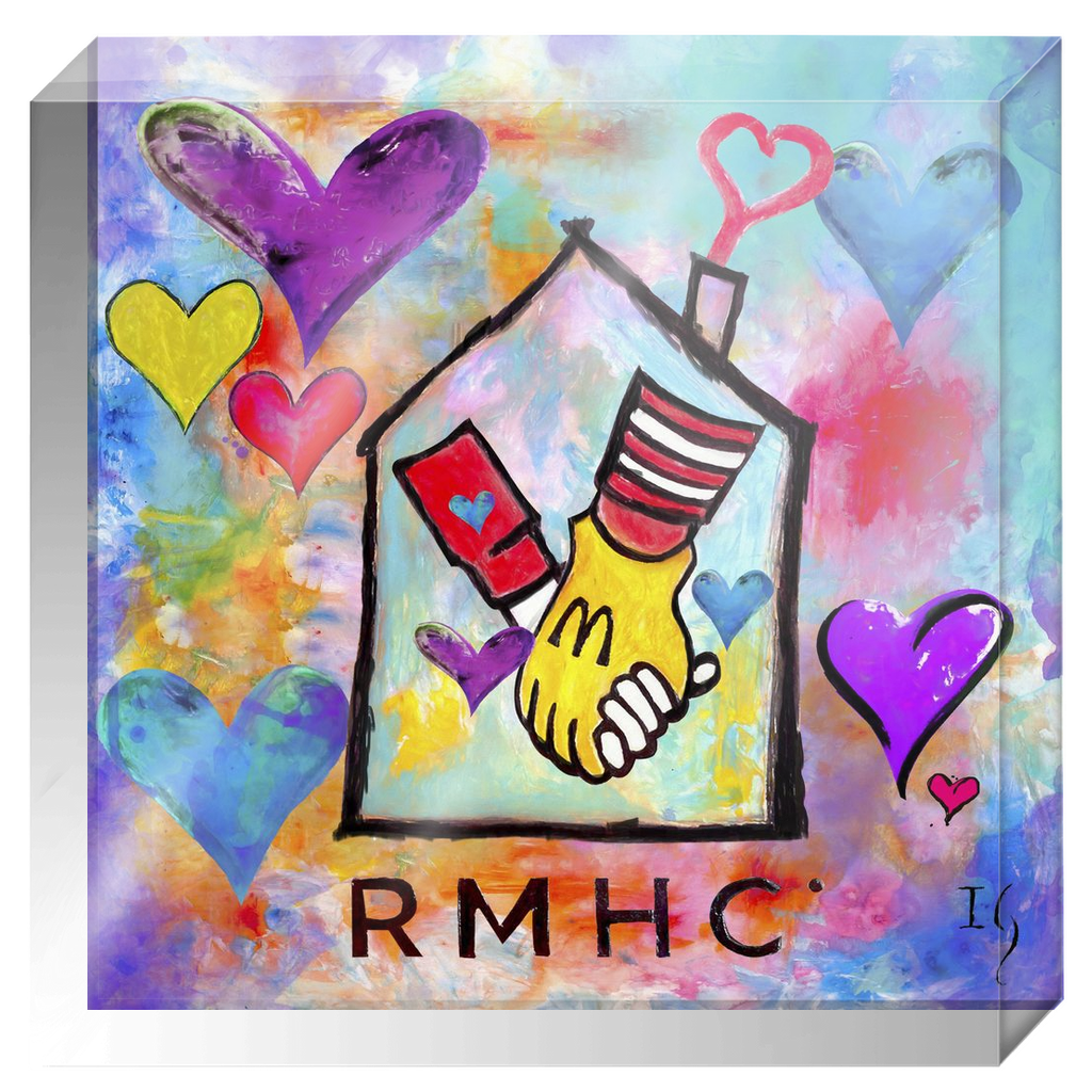 Ronald McDonald House Charities Acrylic Blocks