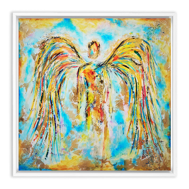 abstract angel art
