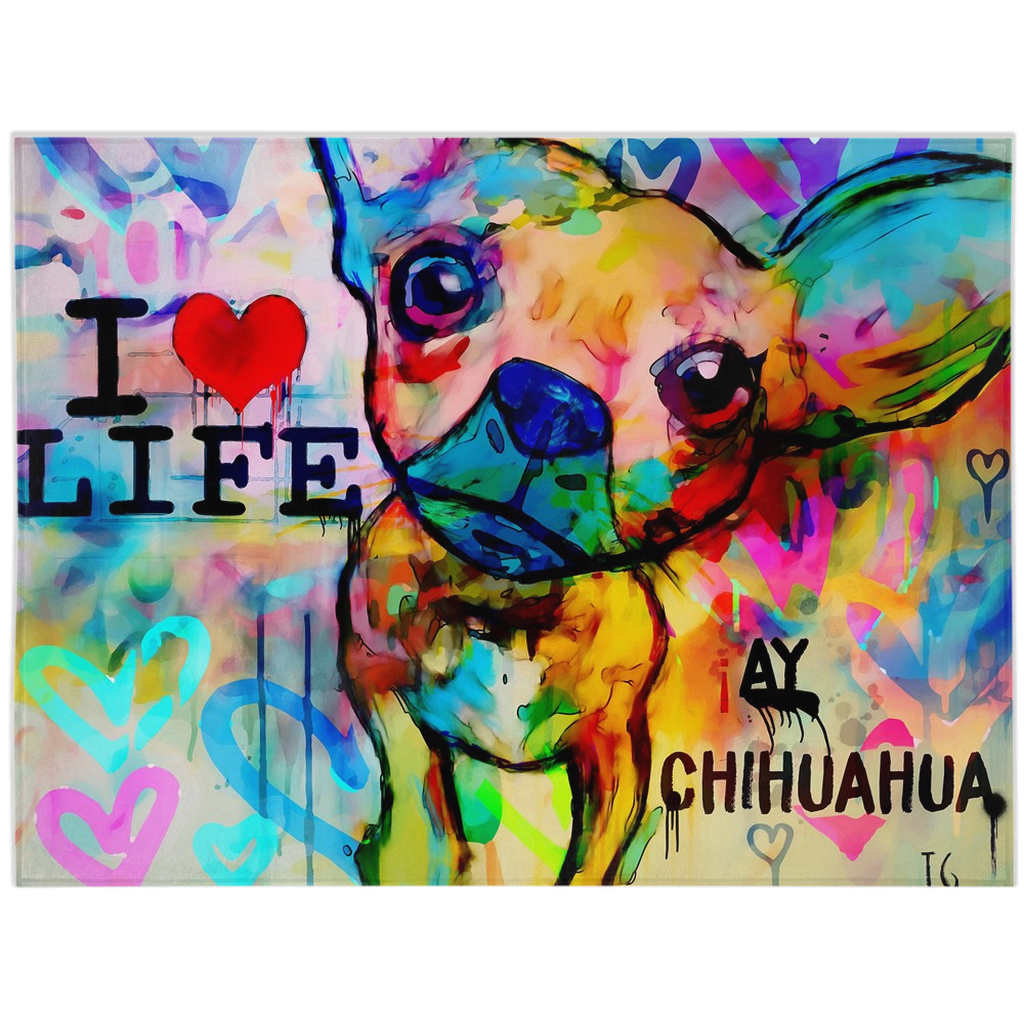 Ay Chihuahua Minky Blankets - ivanguaderramaonlinestores