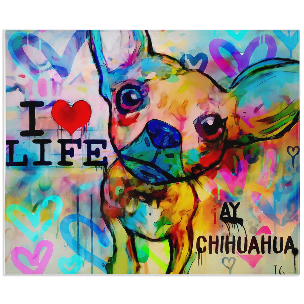 Ay Chihuahua Minky Blankets - ivanguaderramaonlinestores