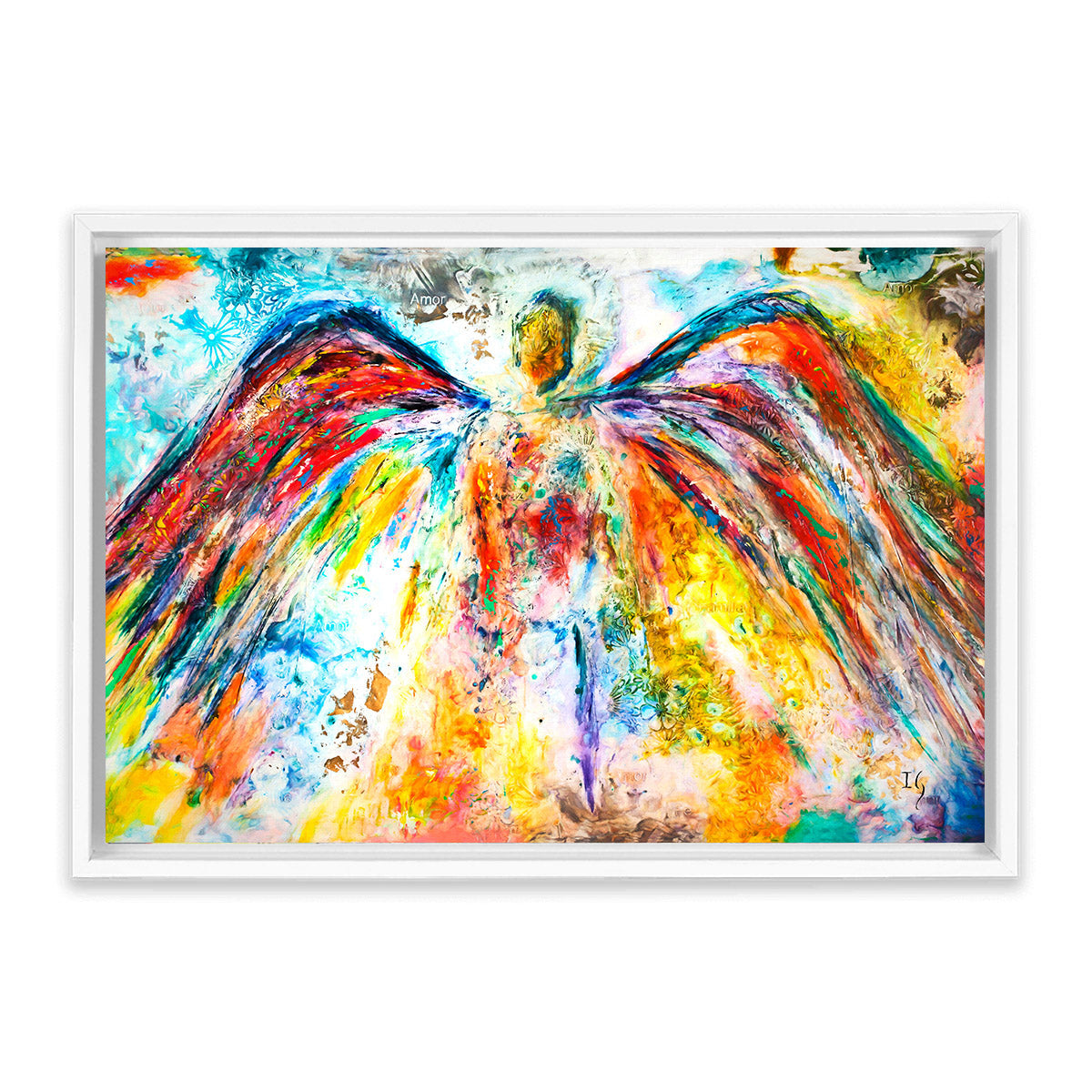 modern paintings of angels