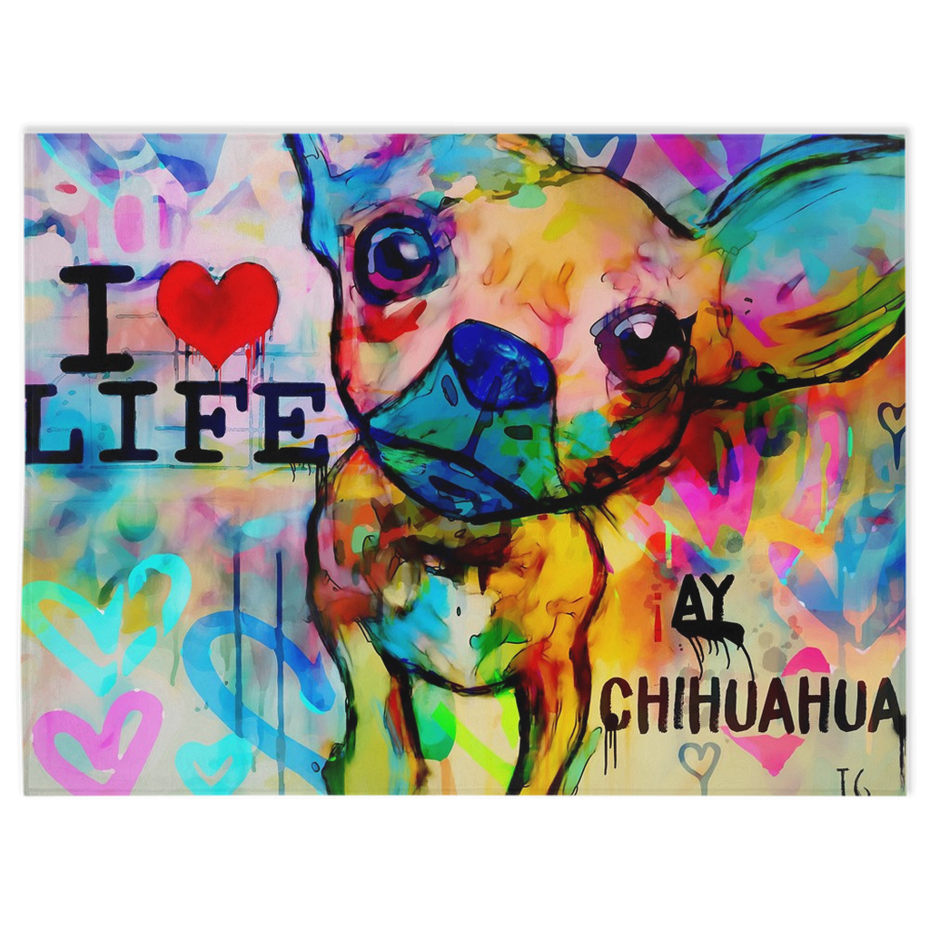 Ay Chihuahua Minky Blankets - ivanguaderramaonlinestores
