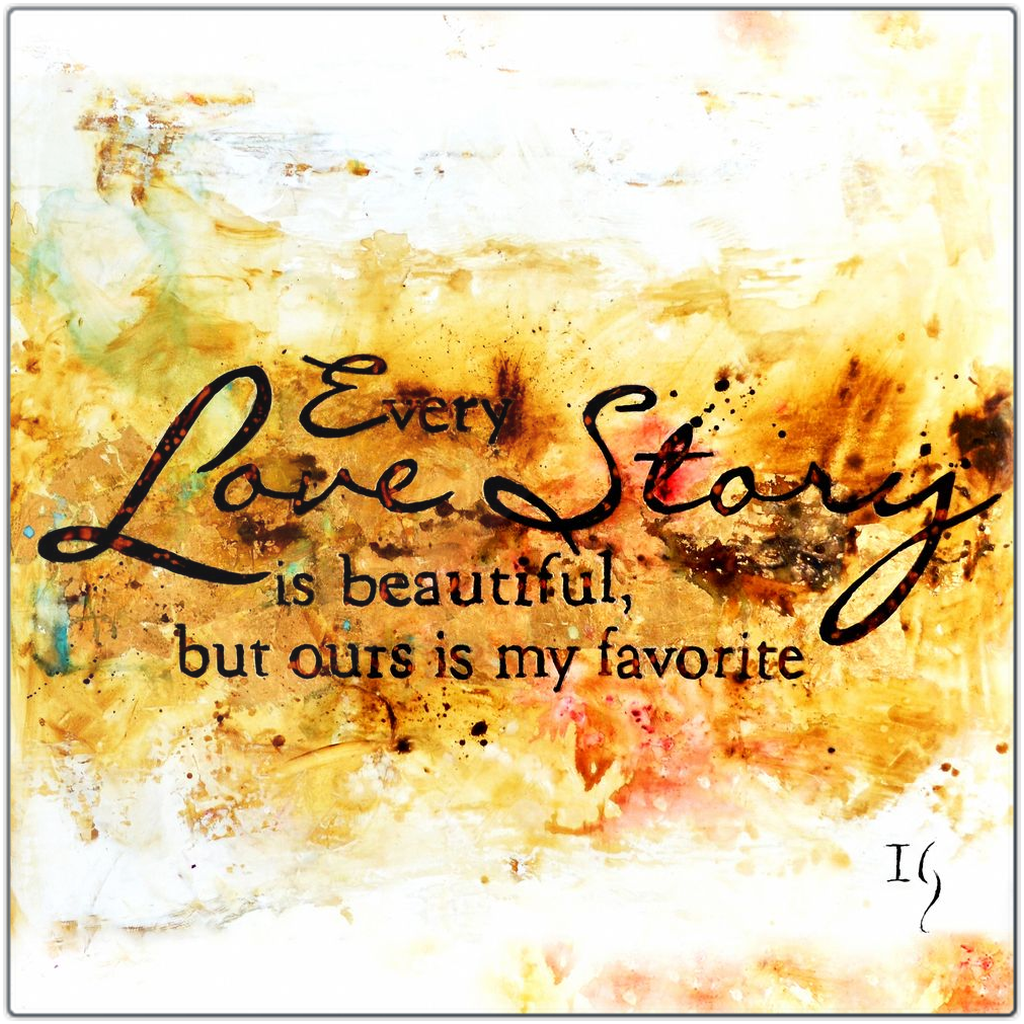 Every Love Story Is Beautiful - Metal Prints - ivanguaderramaonlinestores