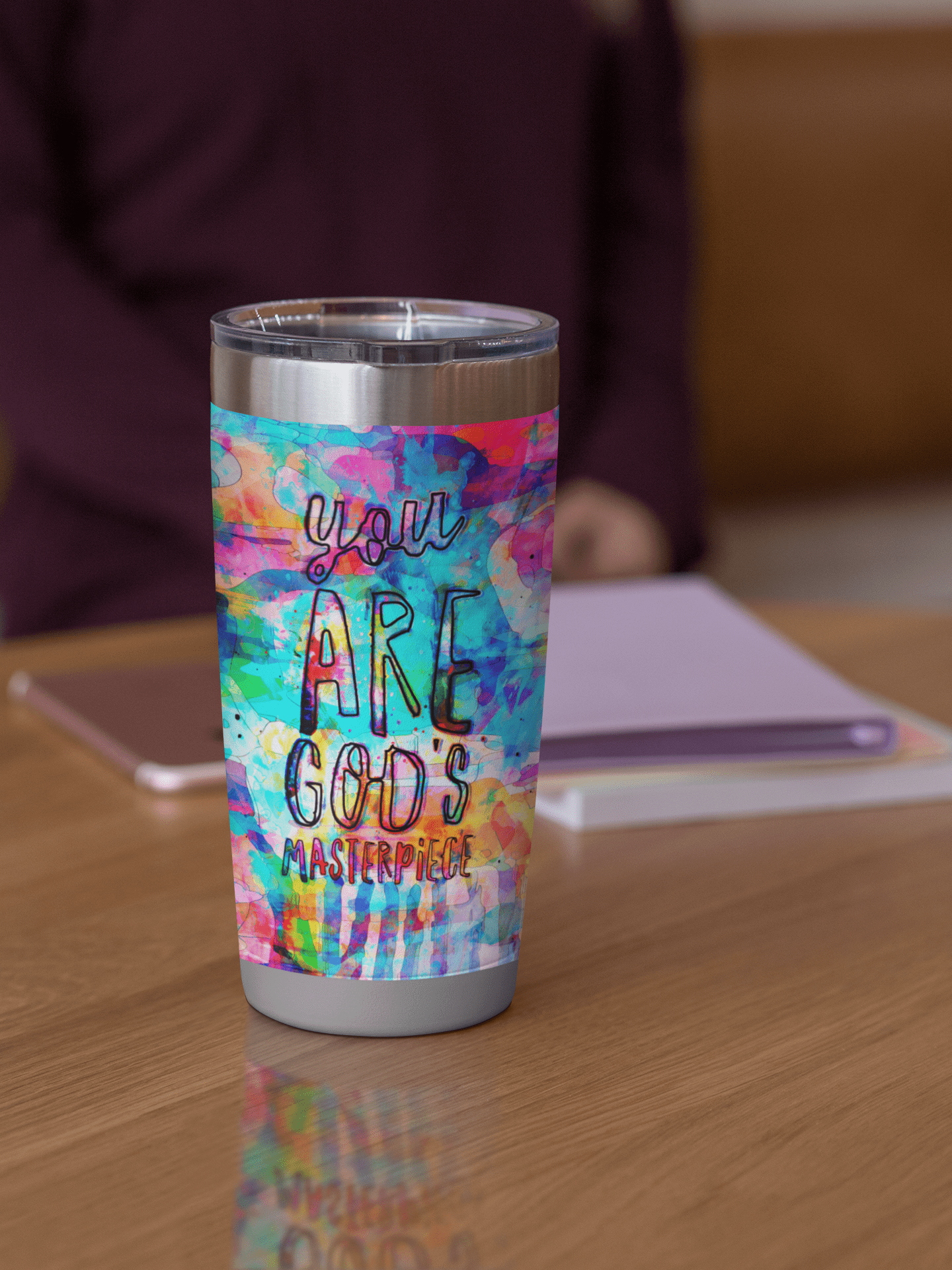 YOU ARE GODS MASTERPIECE Stainless Steel Tumbler - ivanguaderramaonlinestores