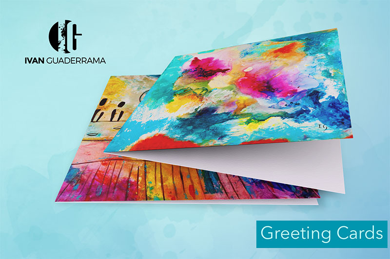 Greeting card - DIGITAL ART LICENSE USE - ivanguaderramaonlinestores