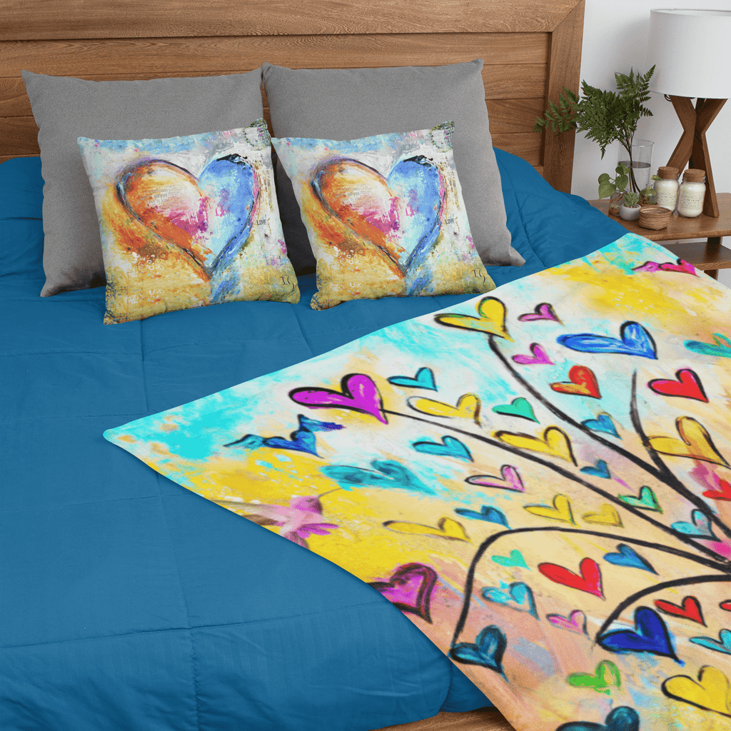 Tree of Hearts Minky Blankets - ivanguaderramaonlinestores