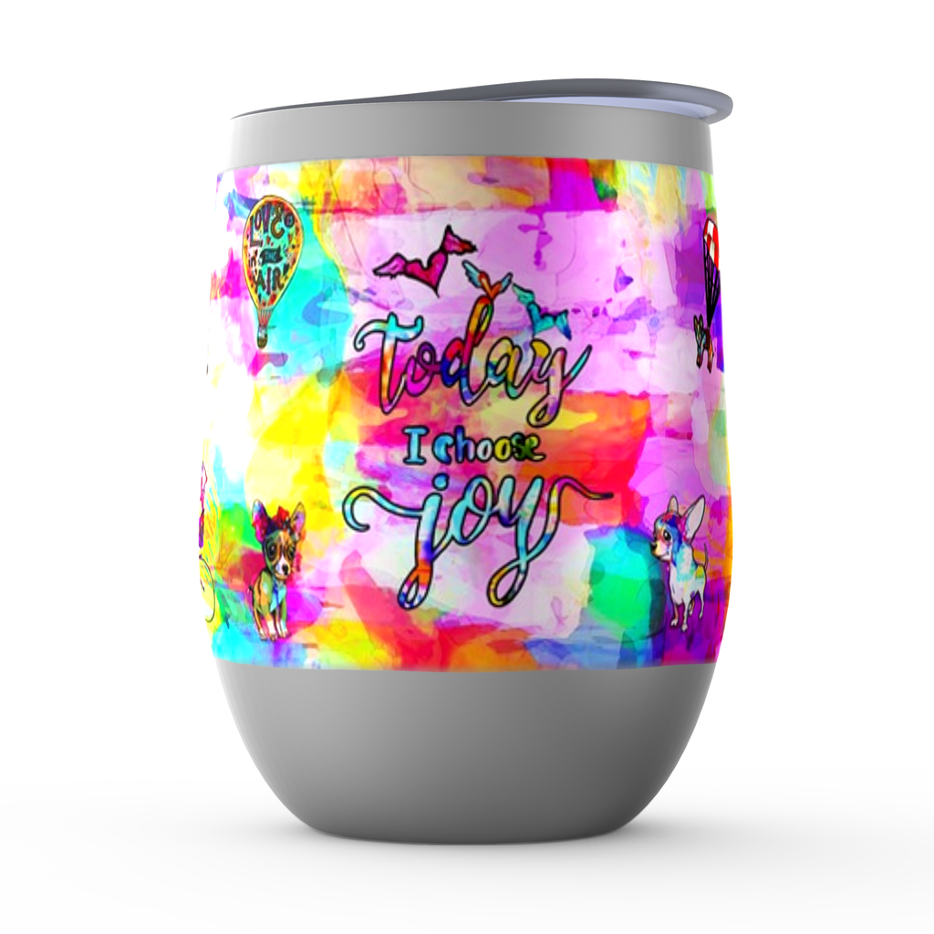 Today I Choose Joy Stemless Wine Tumblers - ivanguaderramaonlinestores