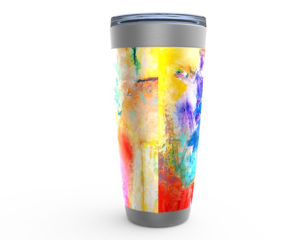 WALK BY FAITH Stainless Steel Tumbler - ivanguaderramaonlinestores