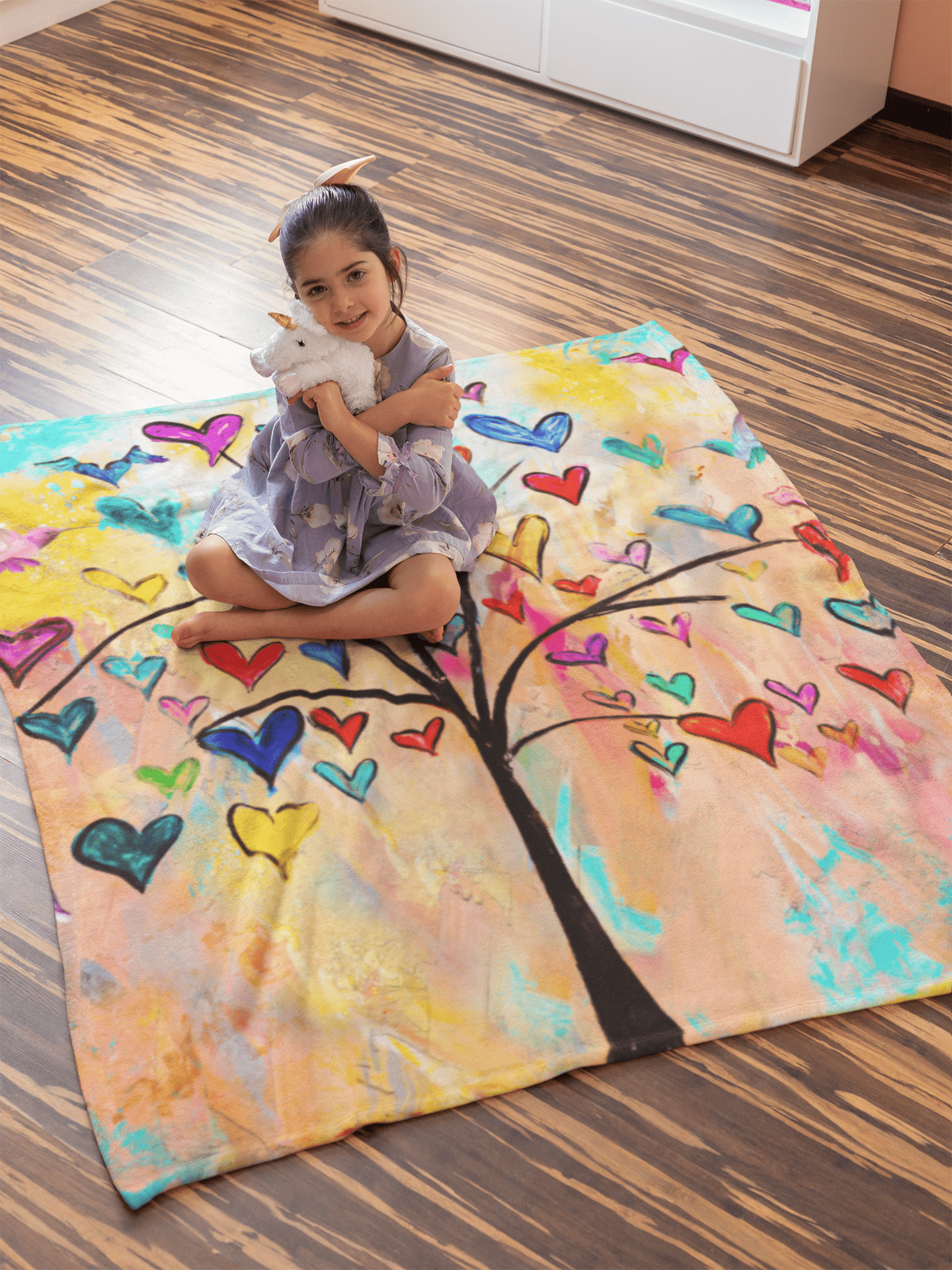 Tree of Hearts Minky Blankets - ivanguaderramaonlinestores