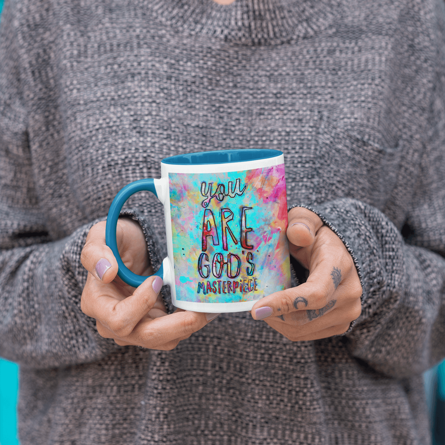 You are God's Masterpiece Interactive Mug - ivanguaderramaonlinestores