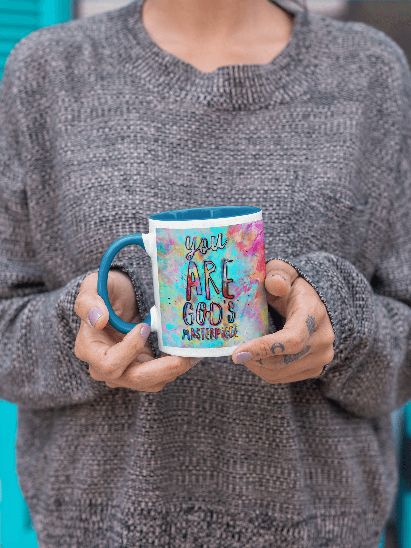 You are God's Masterpiece Interactive Mug - ivanguaderramaonlinestores